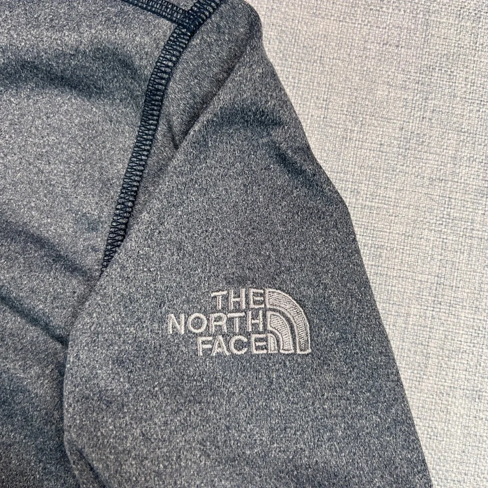 The North Face 1/4 Zip Pullover Men XXL Gray Fleece Acrisure Logo Corporate Golf